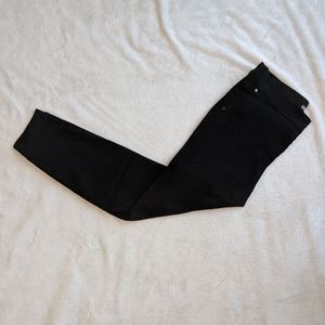Maurices Straight Pants; black, Large